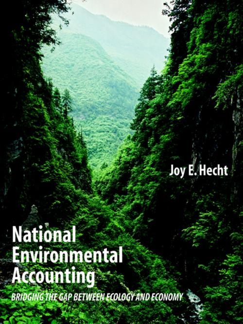 Cover of the book National Environmental Accounting by Joy E Hecht, Taylor and Francis
