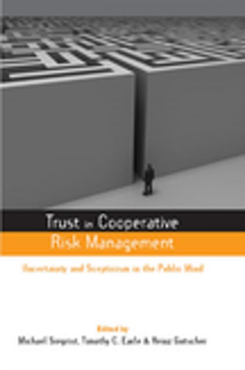 Cover of the book Trust in Cooperative Risk Management by Timothy C. Earle, Taylor and Francis