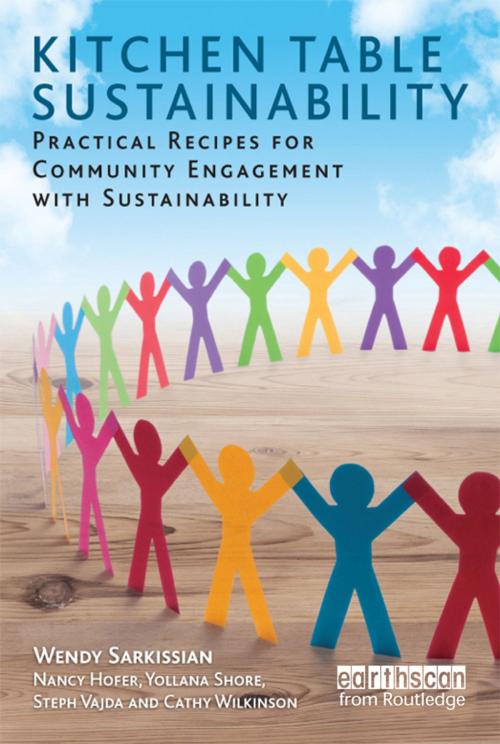 Cover of the book Kitchen Table Sustainability by Wendy Sarkissian, Yollana Shore, Steph Vajda, Cathy Wilkinson, Nancy Hofer, Taylor and Francis