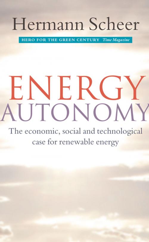 Cover of the book Energy Autonomy by Hermann Scheer, Taylor and Francis