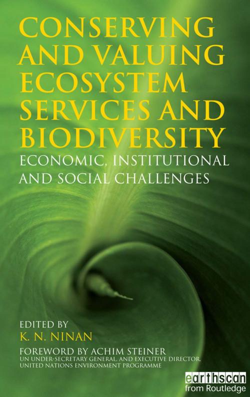 Cover of the book Conserving and Valuing Ecosystem Services and Biodiversity by , Taylor and Francis