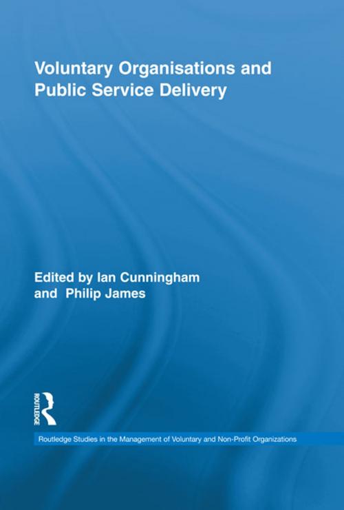 Cover of the book Voluntary Organizations and Public Service Delivery by , Taylor and Francis