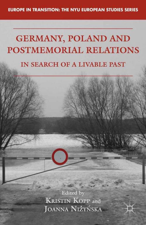 Cover of the book Germany, Poland and Postmemorial Relations by , Palgrave Macmillan US