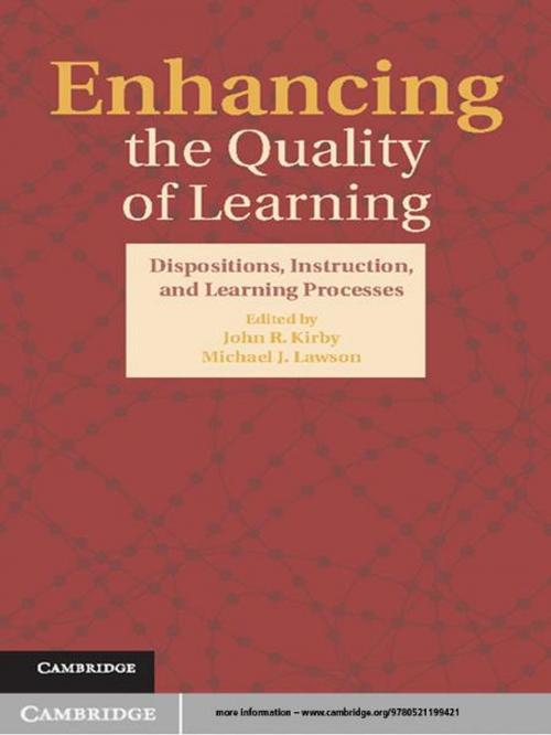 Cover of the book Enhancing the Quality of Learning by , Cambridge University Press
