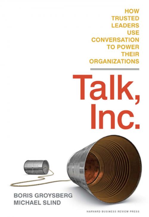 Cover of the book Talk, Inc. by Boris Groysberg, Michael Slind, Harvard Business Review Press