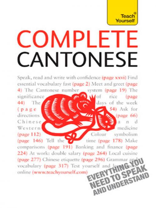 Cover of the book Complete Cantonese (Learn Cantonese with Teach Yourself) by Hugh Baker, Ho Pui-Kei, John Murray Press