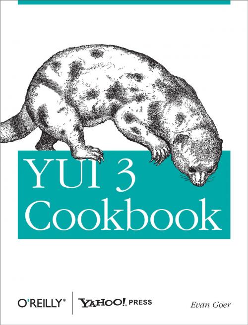 Cover of the book YUI 3 Cookbook by Evan Goer, O'Reilly Media