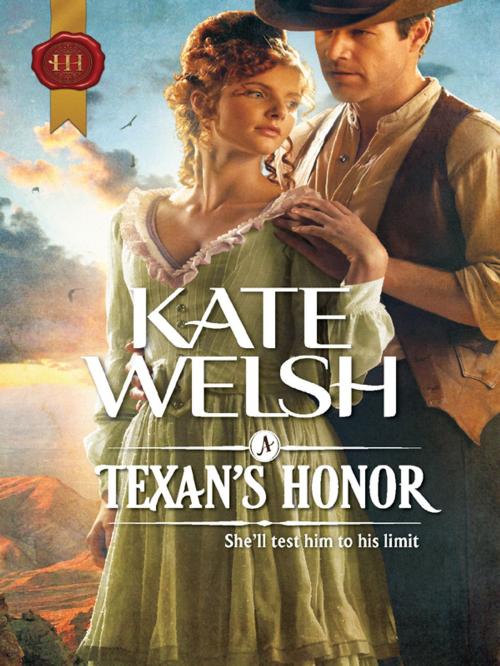Cover of the book A Texan's Honor by Kate Welsh, Harlequin