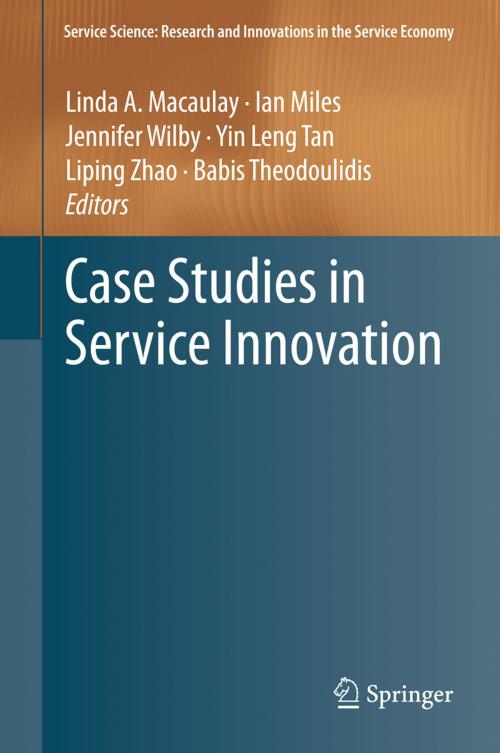 Cover of the book Case Studies in Service Innovation by , Springer New York