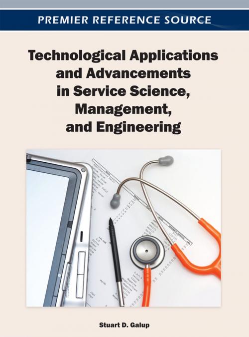 Cover of the book Technological Applications and Advancements in Service Science, Management, and Engineering by , IGI Global