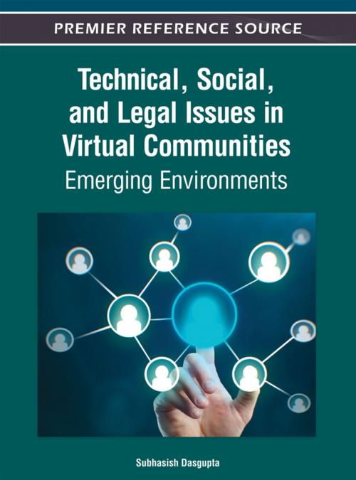 Cover of the book Technical, Social, and Legal Issues in Virtual Communities by , IGI Global