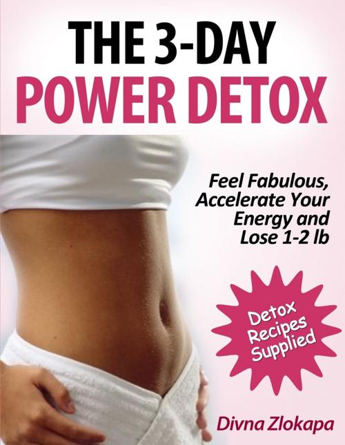 Cover of the book The 3-Day Power Detox by Divna Zlokapa, Divna Zlokapa