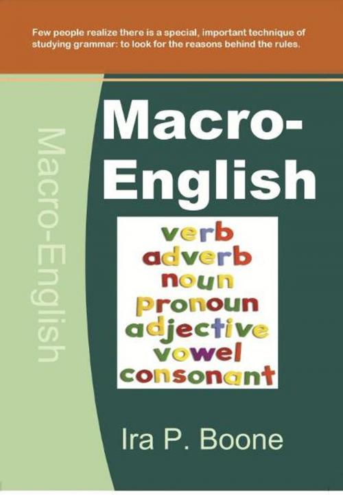 Cover of the book Macro-English by Ira P. Boone, Ira P. Boone