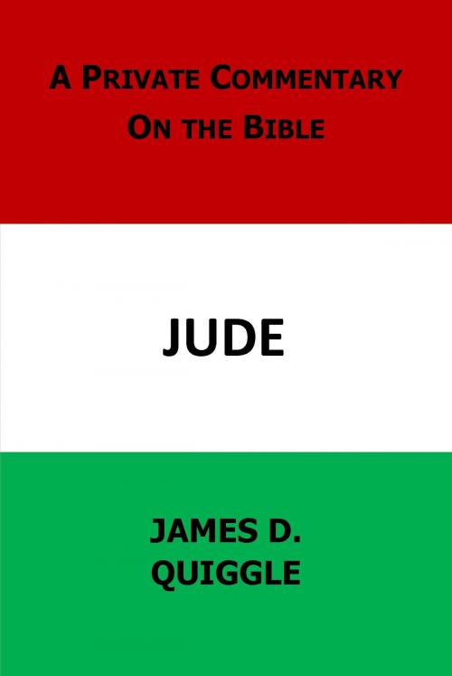 Cover of the book A Private Commentary on the Bible: Jude by James D. Quiggle, James D. Quiggle