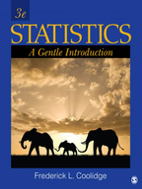 Cover of the book Statistics by Dr. Frederick L. Coolidge, SAGE Publications
