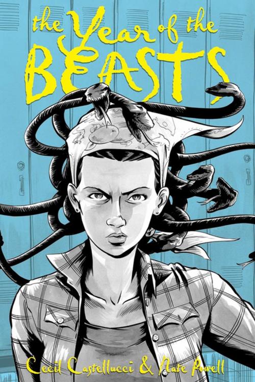 Cover of the book The Year of the Beasts by Cecil Castellucci, Roaring Brook Press