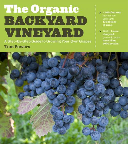 Cover of the book The Organic Backyard Vineyard by Tom Powers, Timber Press