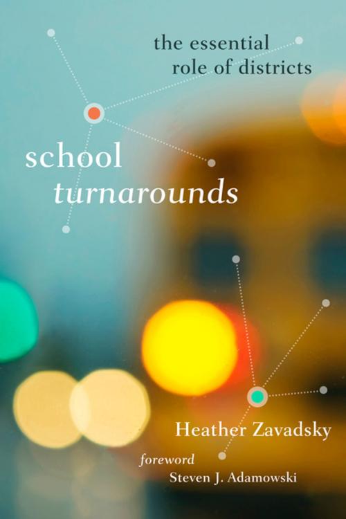 Cover of the book School Turnarounds by Heather Zavadsky, Harvard Education Press