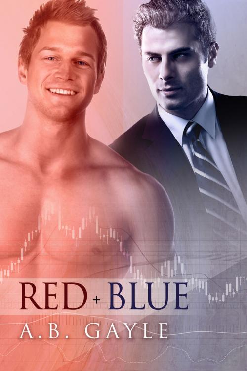 Cover of the book Red+Blue by A.B. Gayle, Dreamspinner Press