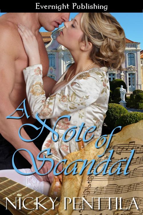 Cover of the book A Note of Scandal by Nicky Penttila, Evernight Publishing