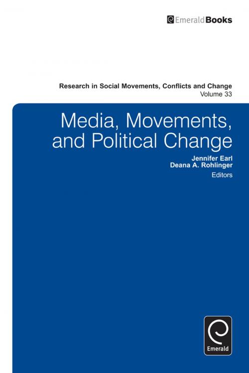 Cover of the book Media, Movements, and Political Change by , Emerald Group Publishing Limited