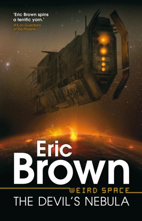Cover of the book The Devil's Nebula by Eric Brown, Rebellion Publishing Ltd