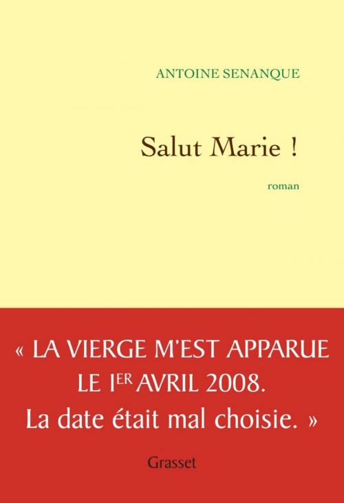 Cover of the book Salut Marie by Antoine Sénanque, Grasset
