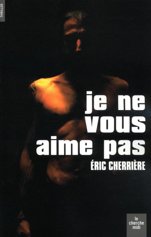 Cover of the book Je ne vous aime pas by Éric CHERRIERE, Cherche Midi