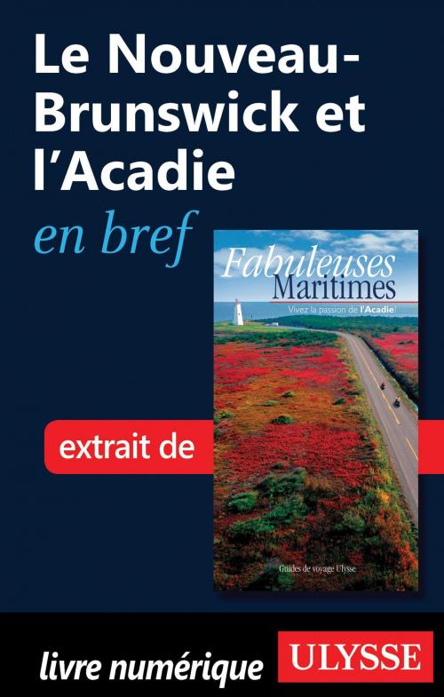Cover of the book Le Nouveau-Brunswick et l'Acadie en bref by Benoit Prieur, Guides de voyage Ulysse