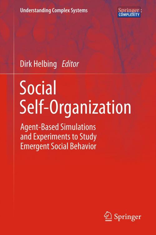 Cover of the book Social Self-Organization by , Springer Berlin Heidelberg