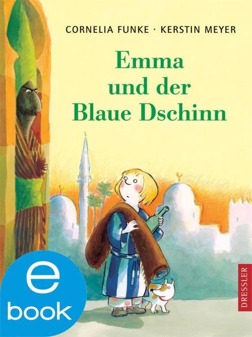 Cover of the book Emma und der blaue Dschinn by Cornelia Funke, Dressler Verlag