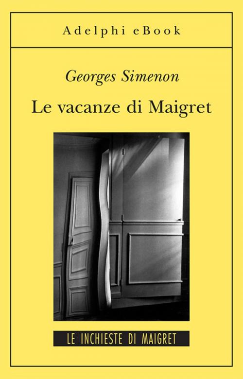 Cover of the book Le vacanze di Maigret by Georges Simenon, Adelphi