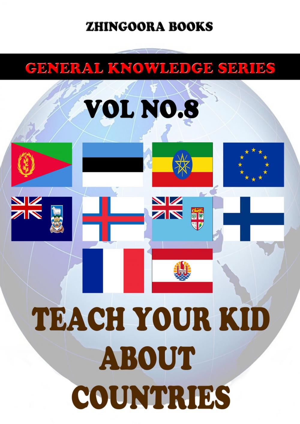 Big bigCover of Teach Your Kids About Countries-vol 8