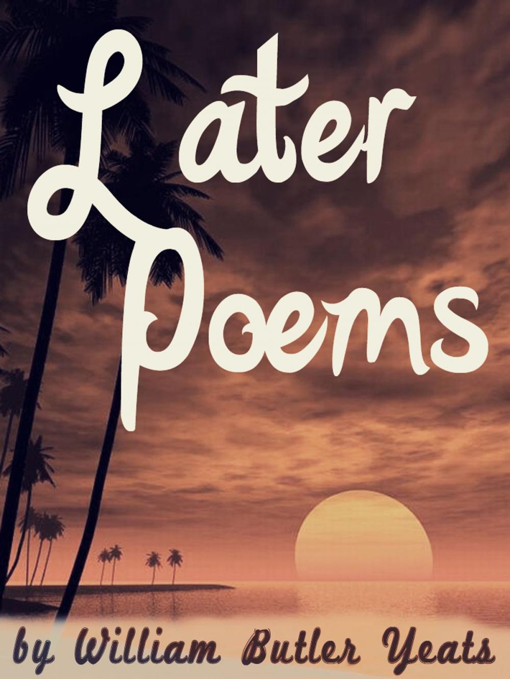 Big bigCover of Later Poems