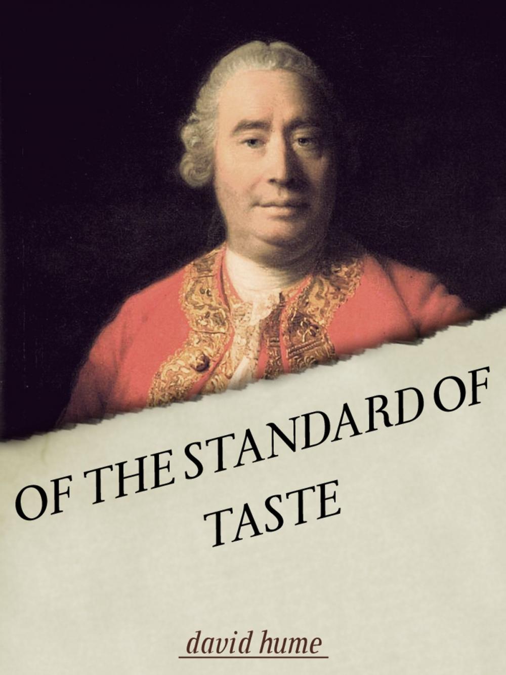 Big bigCover of Of The Standard Of Taste
