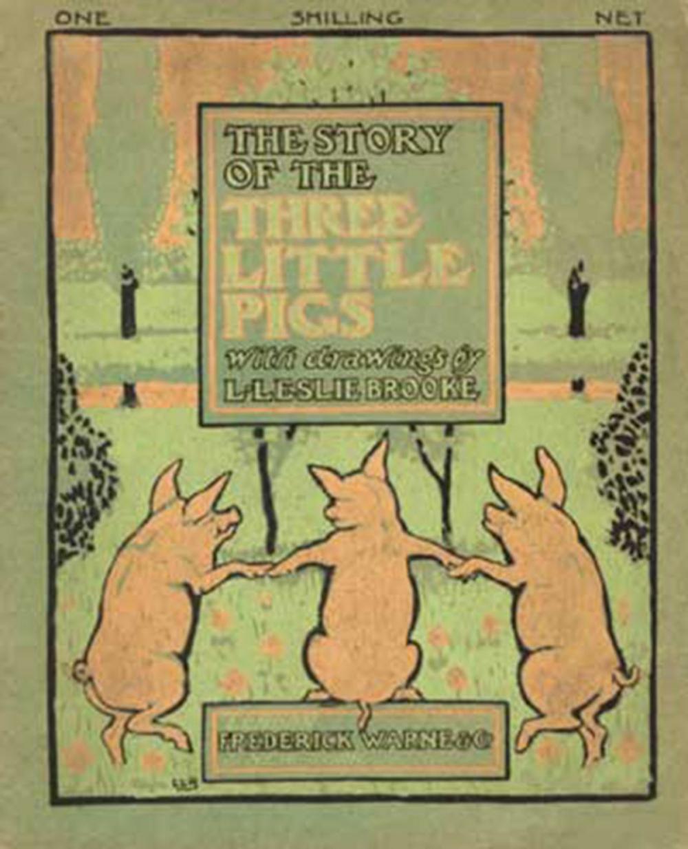 Big bigCover of THE STORY OF THE THREE LITTLE PIGS With drawings