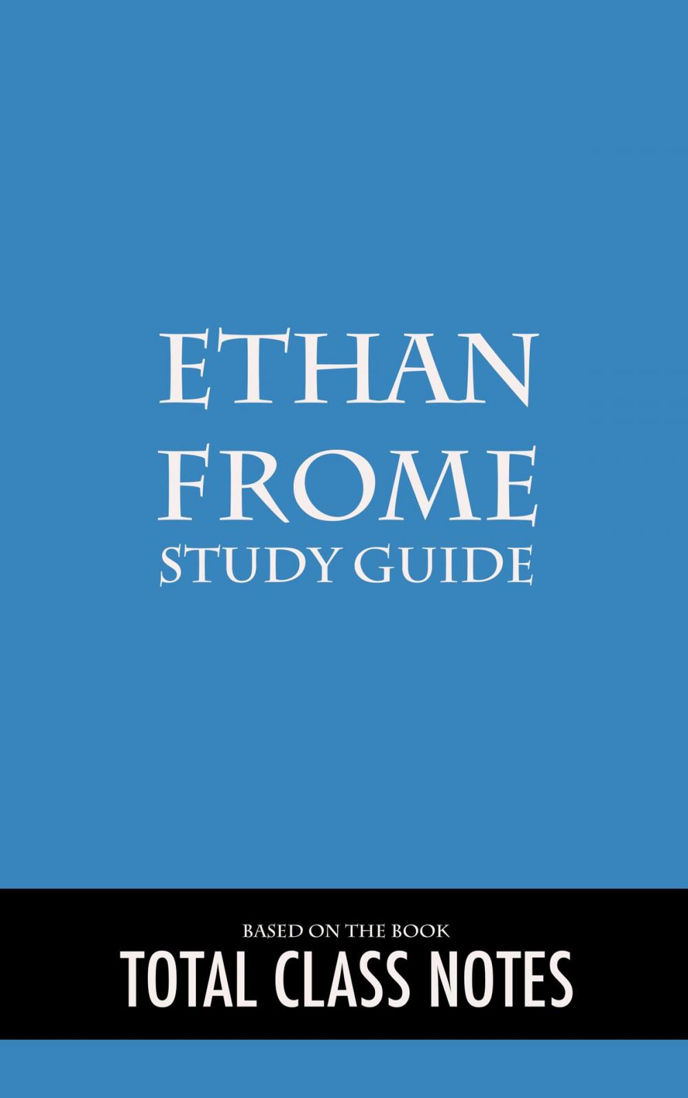 Big bigCover of Ethan Frome: Study Guide