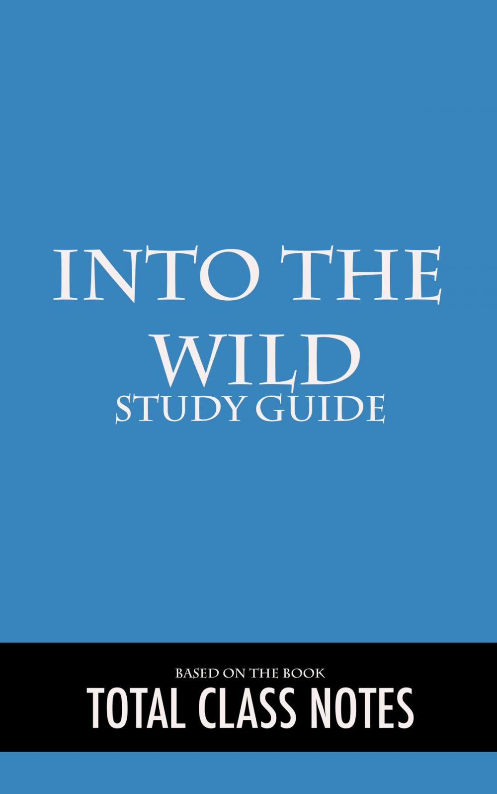 Big bigCover of Into the Wild: Study Guide