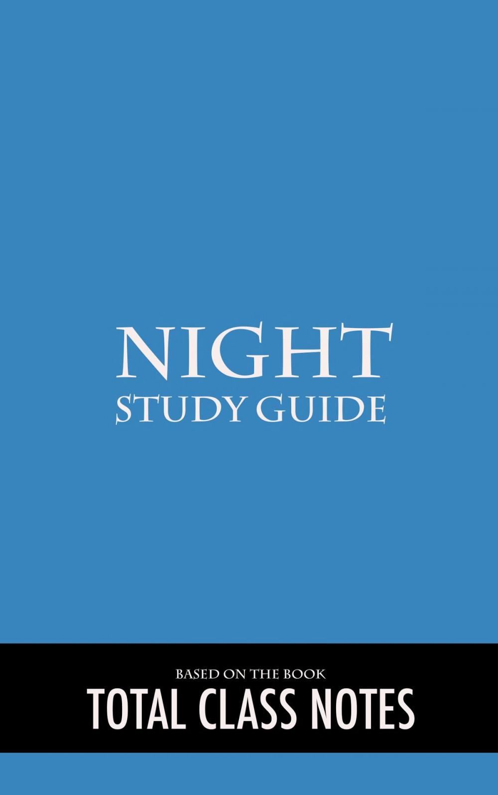 Big bigCover of Night: Study Guide