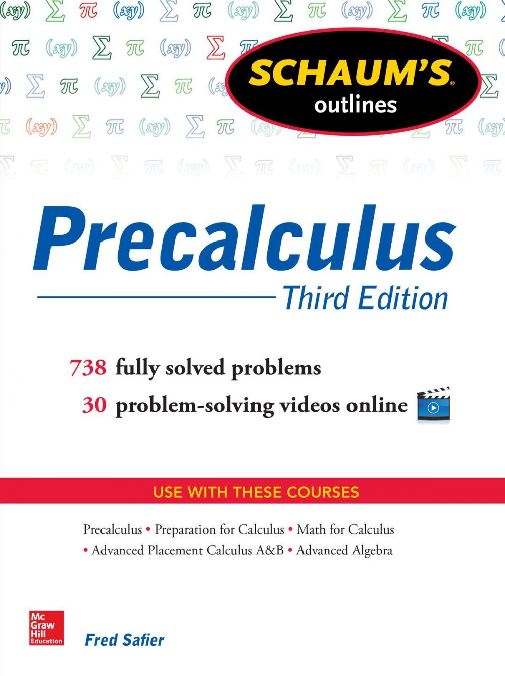 Big bigCover of Schaum's Outline of Precalculus, 3rd Edition