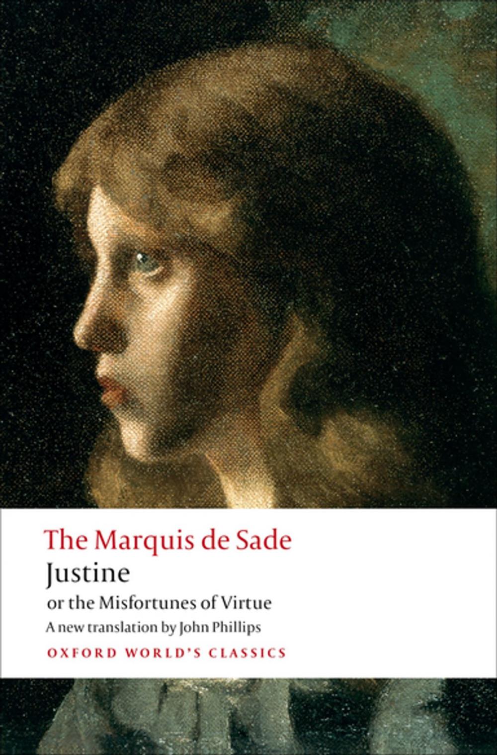 Big bigCover of Justine, or the Misfortunes of Virtue
