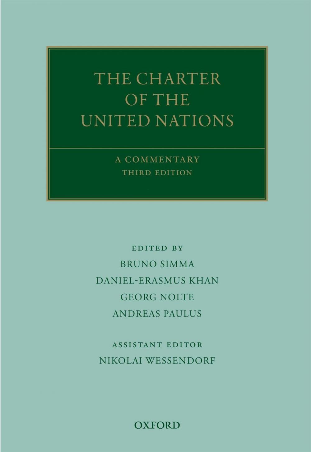 Big bigCover of The Charter of the United Nations