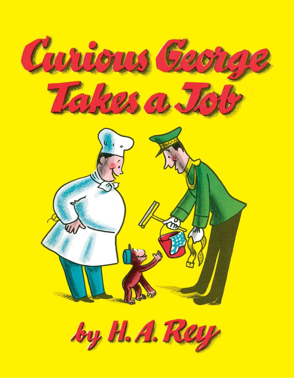 Big bigCover of Curious George Takes a Job (Read-aloud)
