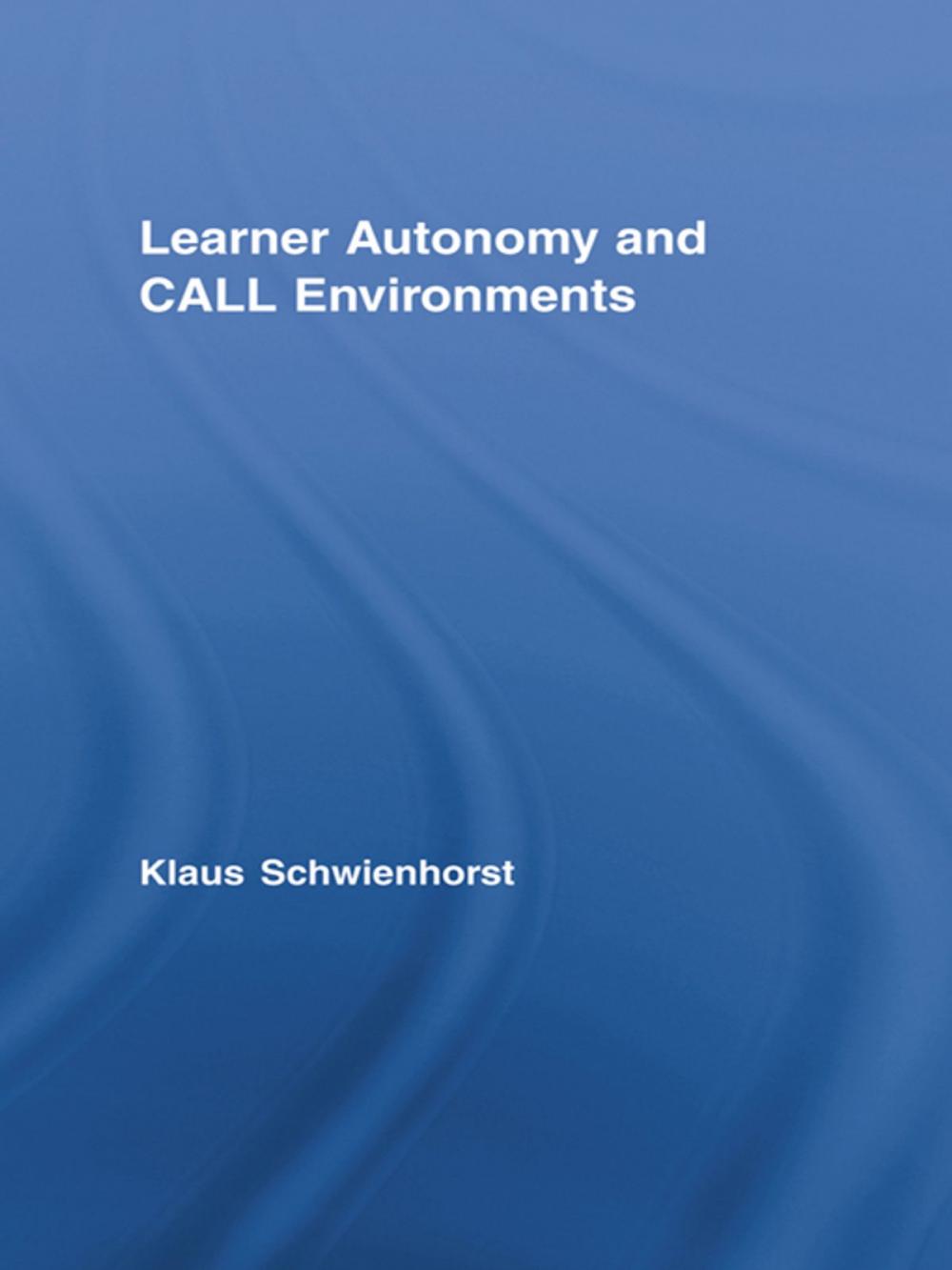 Big bigCover of Learner Autonomy and CALL Environments