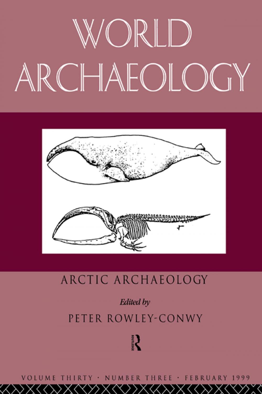 Big bigCover of Arctic Archaeology