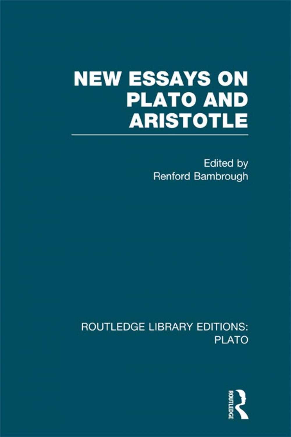 Big bigCover of New Essays on Plato and Aristotle (RLE: Plato)