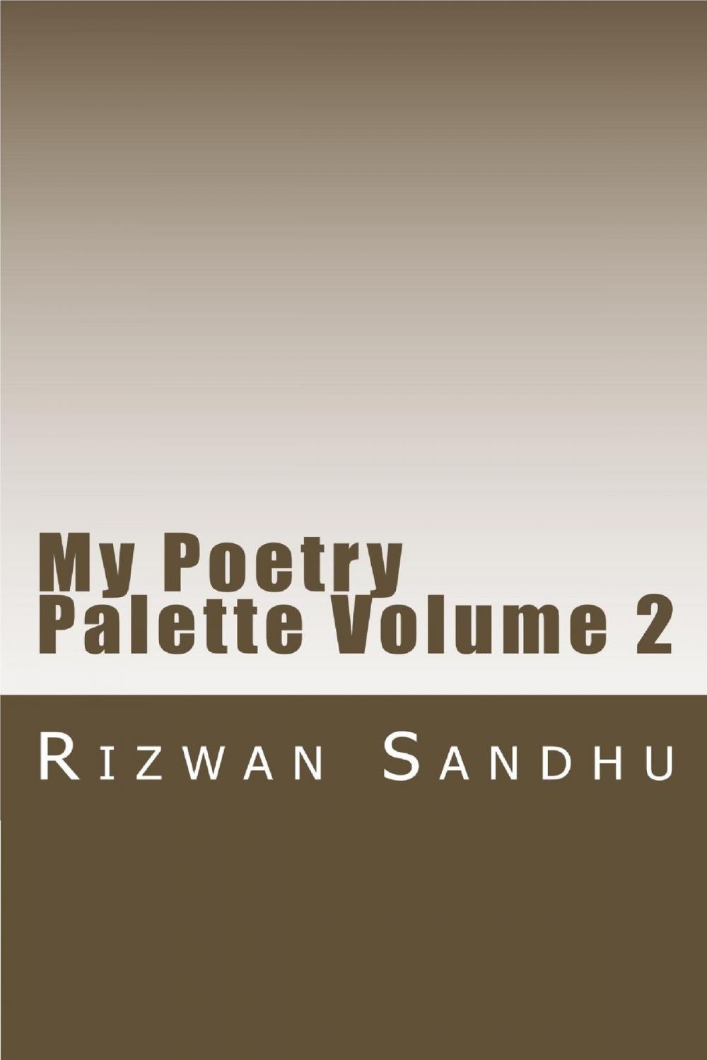 Big bigCover of My Poetry Palette: Volume 2
