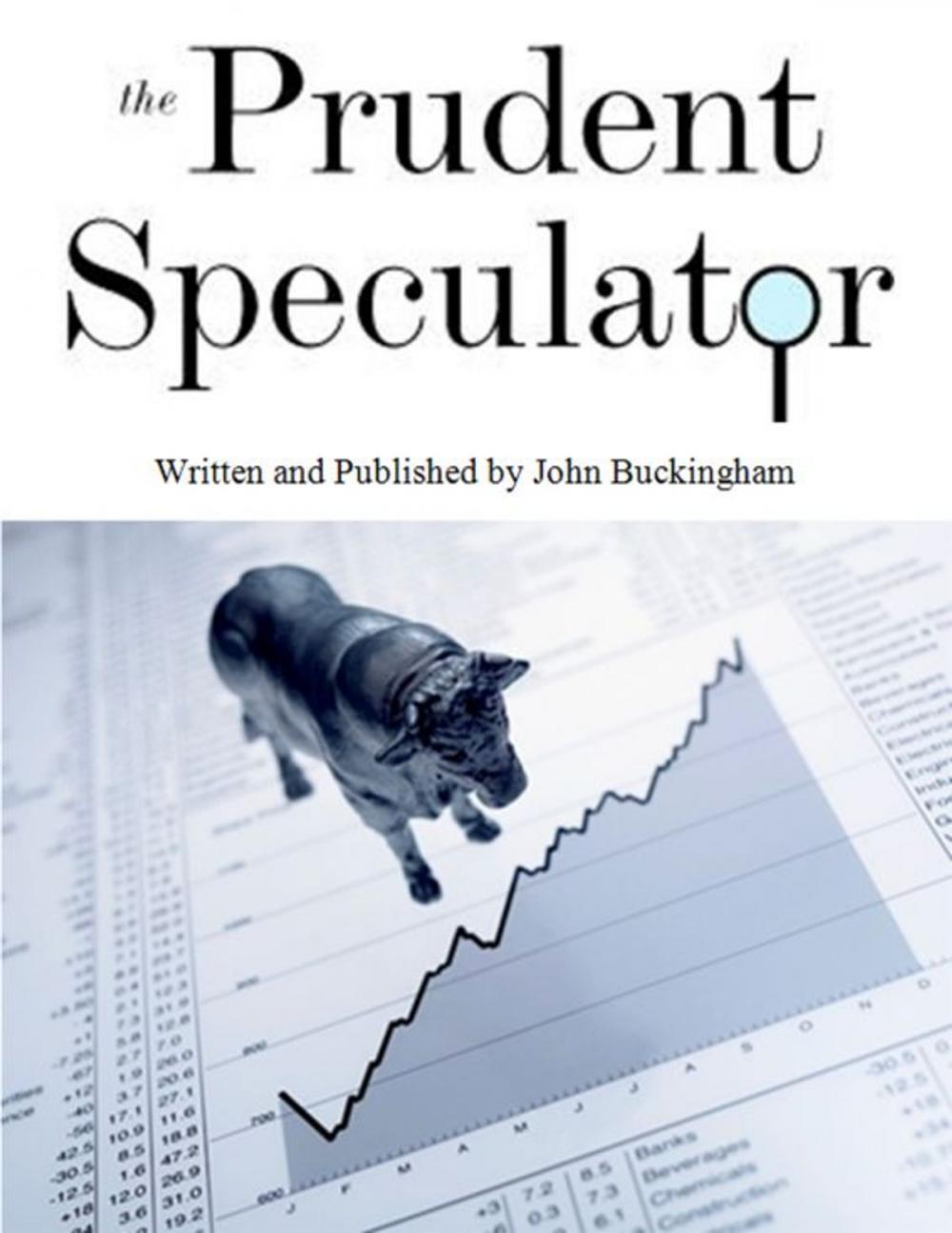 Big bigCover of The Prudent Speculator: November 2012