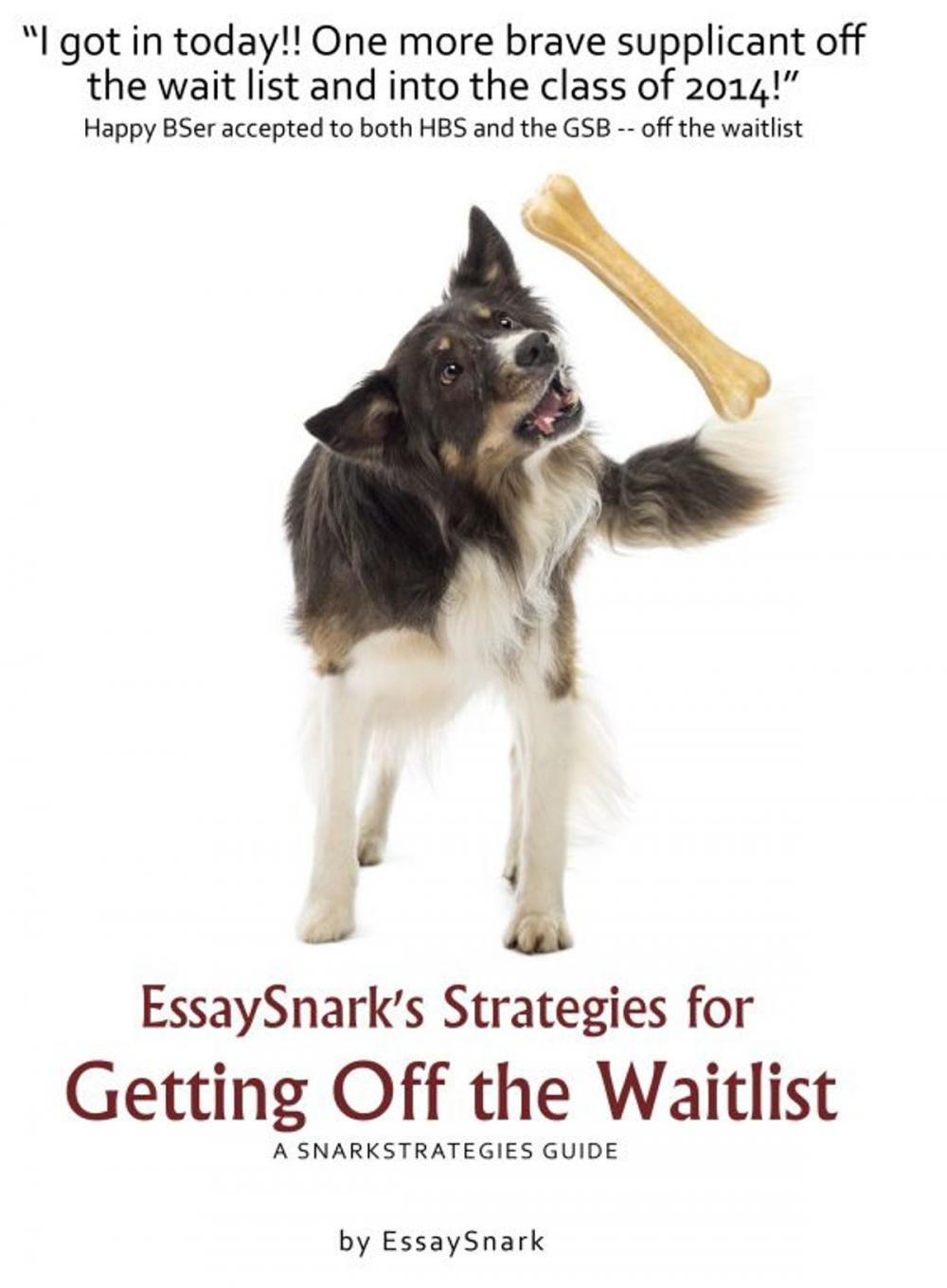 Big bigCover of EssaySnark's Strategies for Getting Off the Waitlist