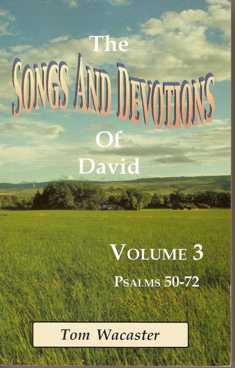 Big bigCover of Songs and Devotions of David, Volume III